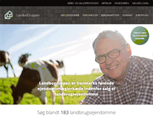 Tablet Screenshot of landbogruppen.dk